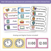 Visual Timetable Daily Schedule - Dreamy Space Classroom Decor - Miss Jacobs Little Learners