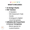 Visual Timetable Daily Schedule - Spotty Pastel Classroom Decor - Miss Jacobs Little Learners