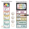 Voice Levels Chart - Cutesy Classroom Decor - Miss Jacobs Little Learners