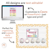 Voice Levels Chart - Daisy Gingham Pastels Decor - Miss Jacobs Little Learners