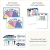 Voice Levels Chart - Dreamy Space Theme Classroom Decor - Miss Jacobs Little Learners
