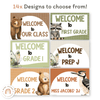 Welcome Posters - Woodland Theme Classroom Decor - Miss Jacobs Little Learners