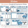Whale Theme Classroom Essentials Decor Pack - Miss Jacobs Little Learners