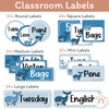 Whale Theme Classroom Essentials Decor Pack - Miss Jacobs Little Learners