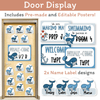 Whale Theme Classroom Essentials Decor Pack - Miss Jacobs Little Learners