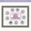 Winter Bulletin Board Borders - Composition Notebook Classroom Decor - Miss Jacobs Little Learners