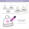Winter Bulletin Board Kit - Composition Notebook Classroom Decor - Miss Jacobs Little Learners