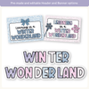 Winter Bulletin Board Kit - Composition Notebook Classroom Decor - Miss Jacobs Little Learners