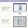 Winter Classroom Posters - Composition Notebook Classroom Decor - Miss Jacobs Little Learners