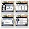 Winter Morning Slides Templates - Composition Notebook Theme - Miss Jacobs Little Learners