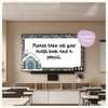 Winter Morning Slides Templates - Composition Notebook Theme - Miss Jacobs Little Learners