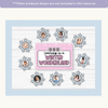 Winter Wonderland Bulletin Board Borders Classroom Decor - Miss Jacobs Little Learners