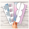 Winter Wonderland Bulletin Board Borders Classroom Decor - Miss Jacobs Little Learners