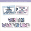 Winter Wonderland Bulletin Board Kit - Miss Jacobs Little Learners