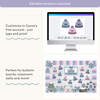 Winter Wonderland Bulletin Board Kit - Miss Jacobs Little Learners