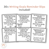 Writing Goals Bundle - Miss Jacobs Little Learners