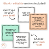 Writing Goals - Reminder Slips | Editable - Miss Jacobs Little Learners