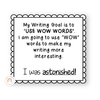 Writing Goals - Reminder Slips | Editable - Miss Jacobs Little Learners
