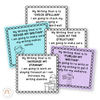 Writing Goals - Reminder Slips | Editable - Miss Jacobs Little Learners