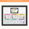 Writing Process Posters - Cutesy Composition Notebook English Decor - Miss Jacobs Little Learners