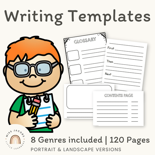 Writing Templates Bundle