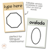 2D Shape Posters | Math Posters Bundle | Australiana Classroom Decor | Australian Flora and Fauna | Miss Jacobs Little Learners | Editable