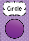 2D Shape Posters - Polka Dot Classroom Decor - Miss Jacobs Little Learners