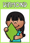 2D Shape Posters {Rainbow Classroom Decor} - Miss Jacobs Little Learners