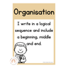 6-1 Writing Traits Posters | Australiana Classroom Decor | Australian Flora and Fauna | Miss Jacobs Little Learners | Editable