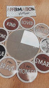 SPOTTY NEUTRALS Classroom Decor BUNDLE | B+W Neutrals | Ombré & Diversity decor - Miss Jacobs Little Learners