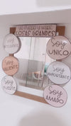 Affirmation Station - Boho Rainbow Neutrals Classroom Decor