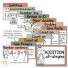 Addition Strategy Posters | Editable | Neutral Colour Palette - Miss Jacobs Little Learners