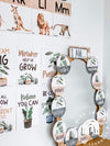 Affirmation Station Boho Plants Labels | Positive Affirmations for Mirror | Editable - Miss Jacobs Little Learners