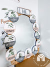 Affirmation Station Boho Plants Labels | Positive Affirmations for Mirror | Editable - Miss Jacobs Little Learners