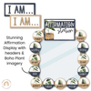 Affirmation Station Boho Plants Labels | Positive Affirmations for Mirror | Editable - Miss Jacobs Little Learners