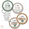 Affirmation Station | MODERN JUNGLE | Classroom Decor | Editable - Miss Jacobs Little Learners