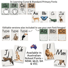Alphabet Posters | MODERN JUNGLE | Editable Classroom Decor - Miss Jacobs Little Learners