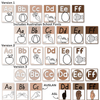 ALPHABET POSTERS | OMBRE NEUTRALS - Miss Jacobs Little Learners