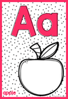 ALPHABET POSTERS | SPOTTY BRIGHTS THEME - Miss Jacobs Little Learners