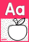 ALPHABET POSTERS | SPOTTY BRIGHTS THEME - Miss Jacobs Little Learners