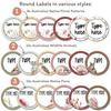 AUSTRALIANA Classroom Supply and Student Name Labels | Editable - Miss Jacobs Little Learners