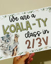 AUSTRALIANA Door Display | Flora and Fauna Classroom Decor - Miss Jacobs Little Learners