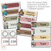 Australiana Visual Timetable | Classroom Decor | Editable - Miss Jacobs Little Learners