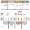 BIRTHDAY DISPLAY | SIMPLE BOHO - Miss Jacobs Little Learners