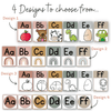Boho Rainbow Alphabet Posters - Australian School fonts included | Neutral Classroom Decor - Miss Jacobs Little Learners