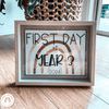 Boho Rainbow First Day Of School Sign - Miss Jacobs Little Learners