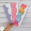 Bulletin Board Borders | Spotty Brights Classroom Decor | Printable Scalloped & Straight Edge Borders - Miss Jacobs Little Learners