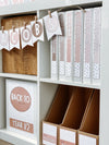 BULLETIN BOARD BUNTING | SPOTTY NEUTRALS | EDITABLE - Miss Jacobs Little Learners