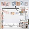 Bulletin Board Lettering Pack - Neutral Boho Rainbow Theme - Miss Jacobs Little Learners