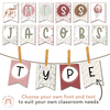 Bulletin Board Bunting and Display Banners | Australiana Classroom Decor | Australian Flora and Fauna | Miss Jacobs Little Learners | Editable